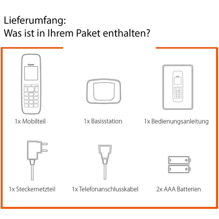 Gigaset Pure 220A - Juhtmeta DECT-telefon automaatvastajaga - kõneblokeerimisnupu ja käed-vabad-funktsiooniga - 80 kontakti, antratsiitmust [Ühildub Saksamaal, Itaalias, Prantsusmaal, Hollandis, Belgias, Šveitsis, Austraalias]