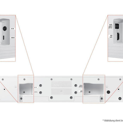 Samsung HW-S67GD 3.1-kanaliga kõik-ühes heliriba teleritele, Bluetooth-kõlar juhtmevaba Dolby Atmos / DTS Virtual:X, Q-Symphony ja Adaptive Sound Lite'iga [2024]