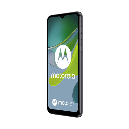 Motorola Moto (e13, 6.5-inch HD+ display, AI-powered camera system, Dolby Atmos, 5000 mAh battery, 2/64 GB, Dual SIM), Cosmic Black