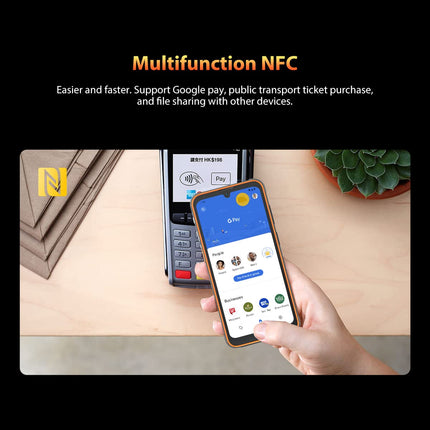 Blackview lepinguta õues kasutatav nutitelefon BV5200, ArcSoft® 13MP+5MP, 4GB+32GB (1TB laienduskaart), Android 12 DUAL SIM IP68 MIL-STD-810H veekindel nutitelefon, 6.1'' HD+, 5180mAh aku, NFC GPS, roheline