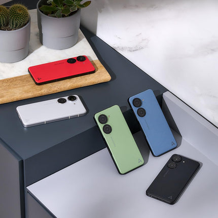 Asus Zenfone 10 nutitelefon (5,9-tolline AMOLED-ekraan, 50MP topeltkaamera, 4300 mAh aku, Android 13.0, Snapdragon 8 Gen 2, IP68, 8 GB RAM, 256 GB salvestusruum) Starry Blue