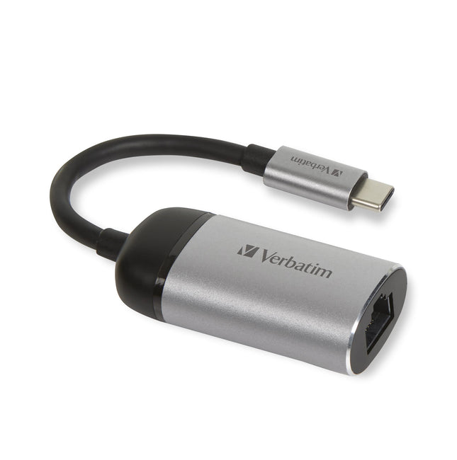Verbatim USB-C Gigabit Etherneti adapter 10 cm kaabel 49146, 49146