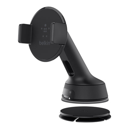 Belkini universaalne autohoidik (autohoidik iPhone 14/14 Plus, 14 Pro, 14 Pro Max, 13, 12, 11, XS, XR, X, SE, 8, Samsung Note9, S9/S9+ ning LG, Sony, Google'i ja teiste seadmetele)