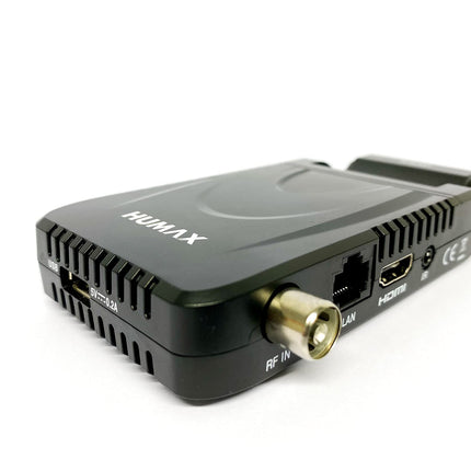 Humax - maapealne DVB-T2 HD-2023T2 Digimax Nano digitaalne dekooder 2-ühes kaugjuhtimispuldiga teleri juhtimiseks