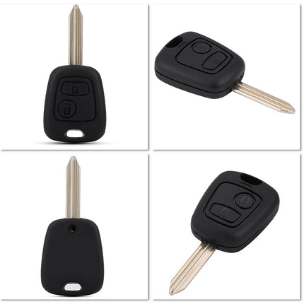 Emoteerimisvõti Citroen Xsara Picasso, Citroen Berlingo kaubikule, 55 plaadiga, 2 nupuga auto kaugjuhtimispult, 433 MHz ID46 Citroen Saxo Picasso, Xsara Berlingo jaoks