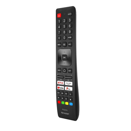 SHARP 43FH6EA Full HD raamita Android-teler 108 cm (43 tolli), 3 HDMI, 2 USB, Dolby Digital, Active Motion 400