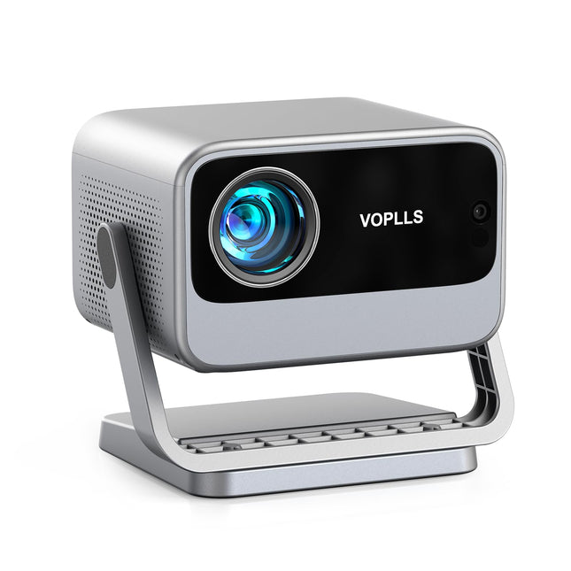 Nutikas projektor【Netflix Official &amp; Dolby Audio】 VOPLLS ​​​​autofookus/trapetsikorrektsioon 28000 luumeniga projektor 4K toega, WiFi6 Bluetooth Full HD 1080P videoprojektor kodukino/välistingimustes kasutamiseks mobiiltelefoni/sülearvuti jaoks