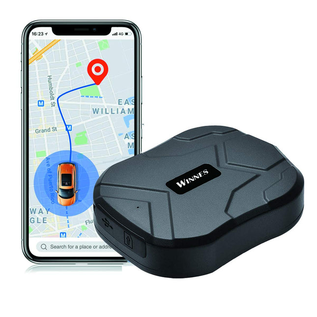 GPS-jälgija, 5000mAh GPS-jälgimine sõidukitele Veekindel reaalajas auto GPS-jälgija Tugeva magnetiga jälgimisseade mootorratta ja veoauto vargusvastasele alarmsüsteemile TK905
