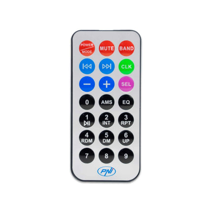 Bluetooth-autoraadio, digitaalne meediapleier PNI-8428BT, 4 x 45 W autoaudio FM-raadio, auto MP3-mängija USB/SD/AUX käed-vabad funktsioon juhtmevaba kaugjuhtimispuldiga must