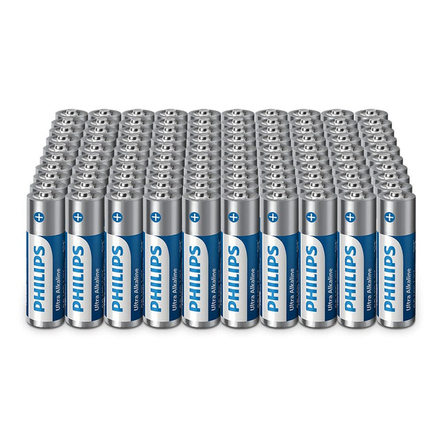 Philipsi Ultra AA leelispatareid - kodumasinate ja kontoriseadmete hulgipakk, 100 tk