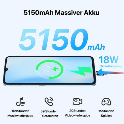 UMIDIGI F3 Android nutitelefon ilma lepinguta, 8GB+128GB, FHD+ 6.78" ekraan, Helio P70 NFC mobiiltelefon ilma lepinguta, 48MP AI kolmekordne kaamera, 5150mAh aku 18W kiirlaadimisega, sõrmejäljelugeja/OTG/kaks SIM-kaarti