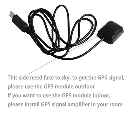 Stemedu USB GPS Module Vk-162 Glonass Navigation, Works with Stratux, Windows 10, Linux, for Arduino, Raspberry Pi, Google Earth, Waterproof, Dustproof, Magnetic