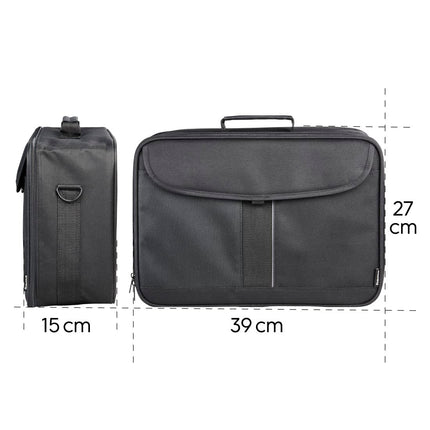 Hama Sportsline Projector Bag Large (Projector Bag Size L, 27 x 39 x 15 cm for Acer, BenQ, Epson, LG, Optoma Projectors) Black