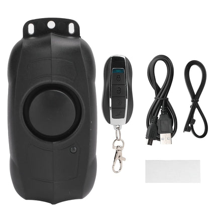 FOLOSAFENAR Anti-theft alarm system, electric scooter alarm radio remote control 150dB for bicycles, motorcycles, electric bicycles, electric scooters, doors and windows