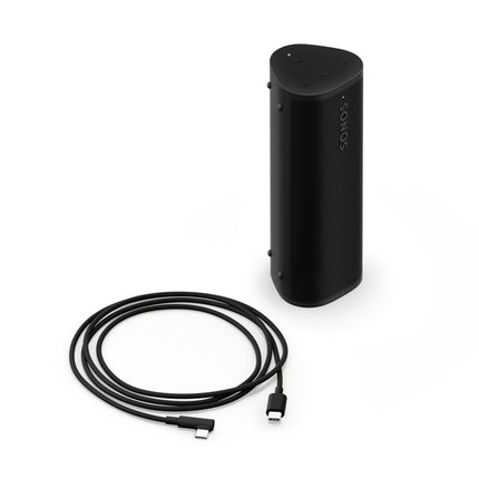 Sonos Roam 2 Extremely compact, portable Wi-Fi speaker - Waterproof - 10 hours battery life - Black