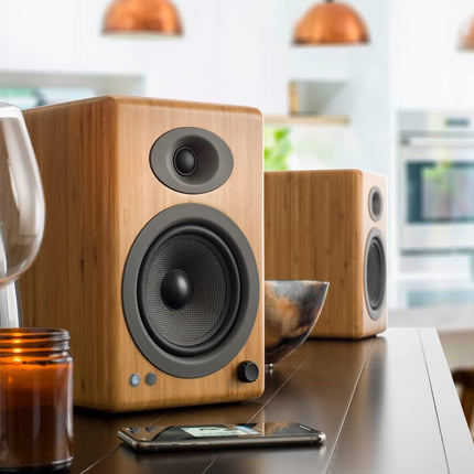 Audioengine riiulikõlarid - A5 150W kõlarid kodukinodele ja stuudiomonitoridele