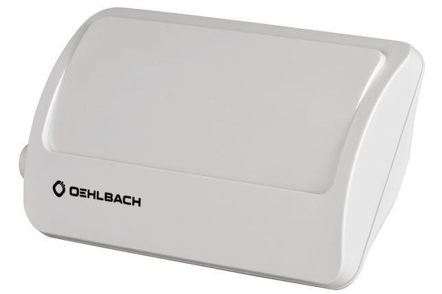 Oehlbach Scope Vision Outdoor DVB-T2 HD - veekindel välisantenn, UV-kindel DVB-T2 antenn, madala müratasemega DVB-T võimendi, ideaalne telkimiseks, veoautodele ja haagissuvilatele - valge
