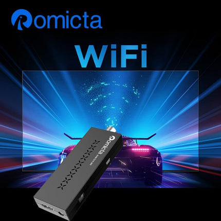 Romicta DVB-T2 vastuvõtja 2025 ja kaabelvastuvõtja DVB-C - H.265 HEVC FTA Full HD PVR, USB, HDMI, digitaalne maapealne TV tuuner, Full HD 1080p kõrglahutusega digitaalne vastuvõtja