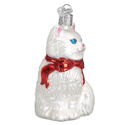 Old World Christmas Cat Lovers Collection Glass Ornaments for Christmas Tree, Princess, Kitty