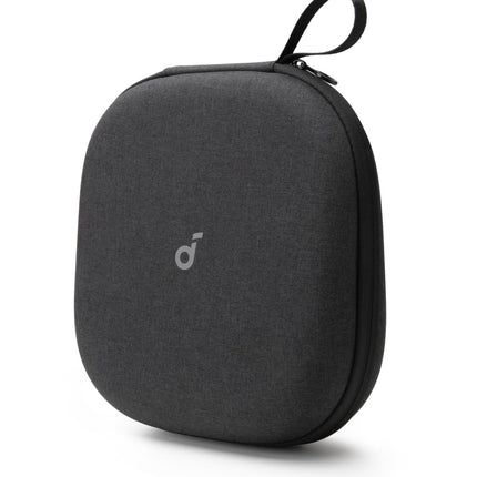 Soundcore by Anker, Headphone Case, Accessory Bag for Soundcore Headphones with Headband, Scratch-resistant, Dust-proof, Shockproof, Detachable Compartment, Carrying Strap, In Black