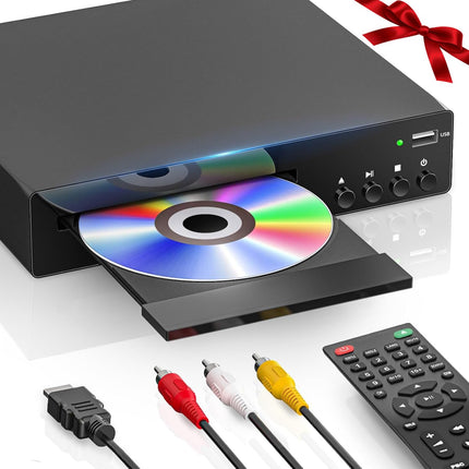 Kodune DVD-mängija HDMI-ühendusega, kõikide piirkondade DVD-mängija telerile, RCA, USB, kaugjuhtimispult, toetab 1080P, NSTC/PAL, CD-vorminguid, katkestusmälu