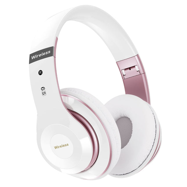 Lankey Sound juhtmevabad kõrvaklapid 6 ekvalaiseri režiimiga, Bluetooth-kõrvaklapid, 65 tundi kõrva katvad Bluetooth-kõrvaklapid sisseehitatud HD-mikrofoniga, FM, SD/TF õues, transpordiks, reisimiseks, õppimiseks