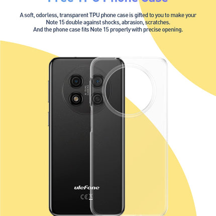 Ulefone Note 15 3G Smartphone without a contract, 3-card slot, Quad Core 5GB+32GB, DUAL-SIM Android 12 mobile phone, 6.22'' HD+, 8MP+5MP camera, 4000mAh battery, Face unlock GPS Blue