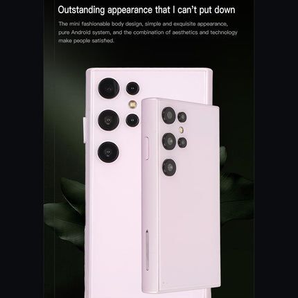 SOYES S23 Pro nutitelefon, 3,0-tolline üliõhuke mobiiltelefon 2 GB 16 GB ROM 3G taskutelefon Android 8.1 jaoks (lilla)