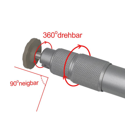 Olischt projektori kinnitus lakke, universaalne teleskoopkinnitus, 30-60cm, alumiinium