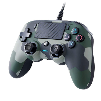 NACON PS4 Controller Color Edition [Officially Licensed, Camo Green]