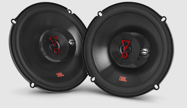 JBL Stage3 637F 3-suunaline autokõlarikomplekt Harman Kardonilt - 225-vatised autokõlarid - 2 osa suur auto HiFi-boks 16 cm - 165 mm - 6,5 tolli ilma võrekatteta