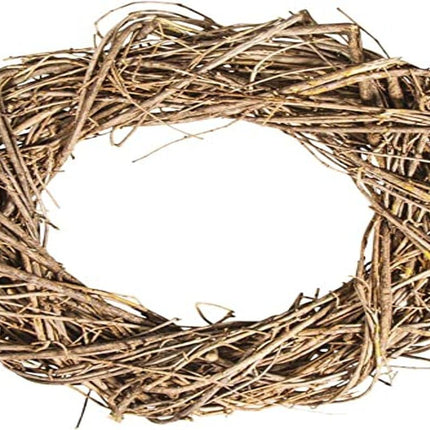 Rayher Hobby Rayher Hobby Rayher 65242000 Viinapuu pärg, 40 cm ø, kõrgus 7 cm, dekoratiivne pärg, lauapärg, advendipärg, uksepärg, okstest pärg, naturaalne pärg, seinapärg, naturaalne