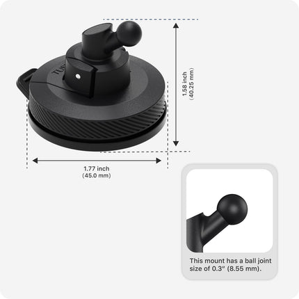 TUSITA mini-iminapaga kinnitus, mis ühildub Garmini autokaameraga 45 46 47 55 56 57 65W 66W 67W, Speak Plus
