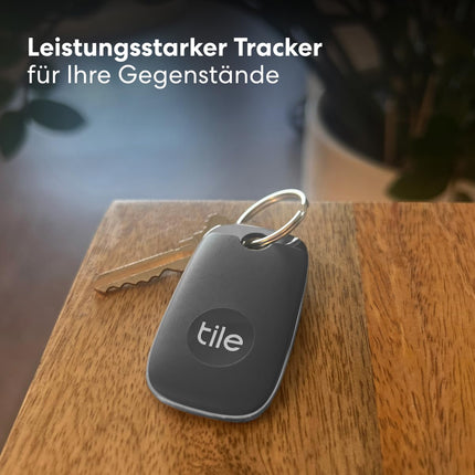 Tile Pro (2022) Bluetooth-võtmeotsija, 1 tk pakis, 120 m leviala, sh kogukonnaotsingu funktsioon, iOS-i ja Androidi rakendus, ühildub Alexa ja Google Home'iga, hall