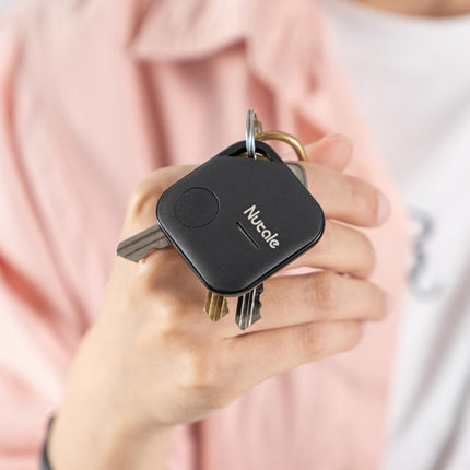 Nutale Pro Key Finder 1PCS Black - Bluetooth Key Finder Compatible with iOS and Android Item Locator for Car Keys Pet or Backpacks