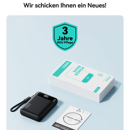 INIU Power Bank, 20000mAh Mini Size 22.5W Power Bank Small But Powerful (USB C In &amp; Out), PD3.0 QC4.0 External Cell Phone Battery Pack with Flashlight, Compatible with iPhone 16 15 14 13 Pro Max Samsung S24, iPad etc.