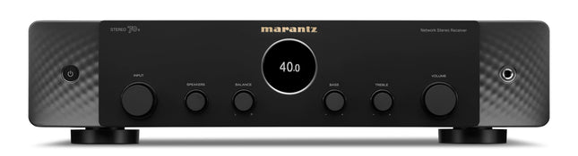 Marantz Stereo 70s võimendi HiFi Stereo, 2.2-kanaliga HiFi võimendi, 75 W/kanal, 6 HDMI sisendit, 8K, HEOS, Bluetooth, Wi-Fi, AirPlay 2, Dolby TrueHD, Alexa ühilduv, must