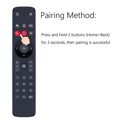 GOUYESHO New Replacement Voice Remote Control for Telekom MagentaTV One, 40823619