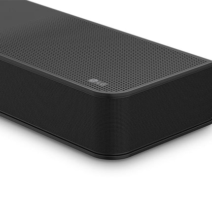 LG S90TR - nutikas heliriba, 670 W võimsus ja 7.1.3 kanalit, kaks juhtmevaba kõlarit, 3 vertikaalset kõlarit, ruumiline heli Dolby Atmos ja DTS:X, kõrglahutusega 24-bitine/96 kHz