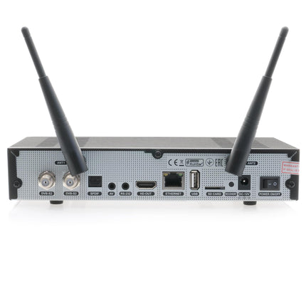 Octagon SF8008 V3 (Version 3) UHD 4K Supreme Twin Sat Receiver, 2x DVB-S2X tuner, E2 Linux &amp; Define OS, with recording function, M.2 M Key, Gigabit LAN, card reader, Sat to IP, multistream, WiFi WLAN
