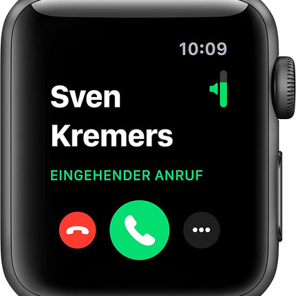 Apple Watch Series 4 44mm (GPS) - Space Gray Aluminum Case with Black Sport Band (Refurbished)