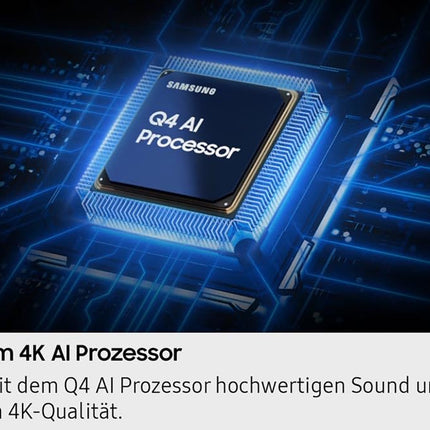Samsung QLED Q8F 4K 85-tolline (214 cm) UHD-teler, Q4 tehisintellektiga protsessor, kvantpunkt tõeliste värvide jaoks, AirSlim disain, 4K ülesskaleerimine, mängukeskus, tasuta sisu, Samsung Vision tehisintellektiga nutiteler (2025)