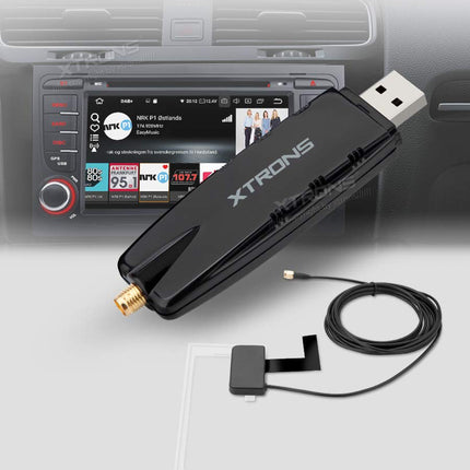 XTRONS DAB+ USB 2.0 digitaalne DAB+ raadiotuuneri vastuvõtjapulk AINULT XTRONS Android autoraadiole