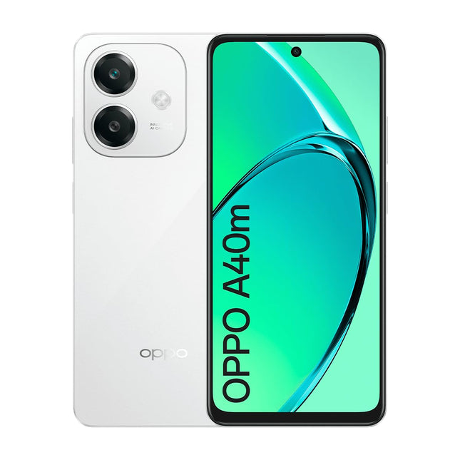 OPPO A40M 8+256GB 6.67" 4G Starlight White ITA