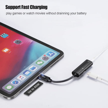 USB-C - 3,5 mm kõrvaklappide ja laadimise adapter, 2-ühes USB Type-C - 3,5 mm audiopesa ja kiirlaadimiskaabel, ühildub Samsung Galaxy S22+ S22 S21 S20 Note 20 Ultra 10 Plus, Pixel 5 4 3 XL-ga