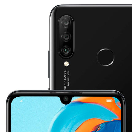 HUAWEI P30 Lite (128GB, 4GB RAM) 6,15-tolline ekraan, tehisintellektiga kolmekordne kaamera, 32MP selfie-kaamera, kahe SIM-kaardiga globaalne 4G LTE GSM tehase lukustamata MAR-LX3A (kesköömust)