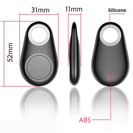 TOTMOX 4X nutikas jälgimisseade võtmeotsija asukoha tuvastamiseks Bluetooth juhtmevaba kadunud alarmanduri seadme kaugjuhtimispult lastele telefoni rahakottide pagasiesemete leidja jaoks, valge
