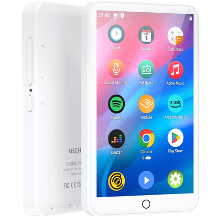 MP3-mängija Spotify, MECHEN MP3-mängija Bluetooth WLAN-iga, kaasaskantav Android MP4-mängija Amazon Musicuga, Deezer, Audible'iga ühilduv, 4-tolline puuteekraan