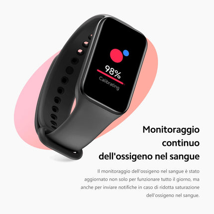 Xiaomi Smart Band 8 Active - 1,47-tolline ekraan, pulsimõõtja, üle 50 spordirežiimi, kompaktne 9,99 mm korpus, kuni 14-päevane aku tööiga, une- ja stressitase, must