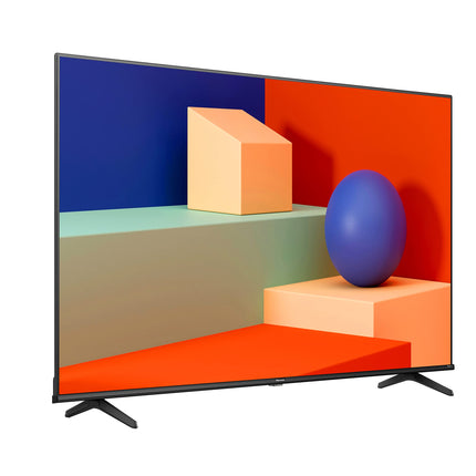 Hisense 50E6KT 127 cm (50-tolline) 4K UHD LED-nutiteler HDR-iga, Dolby Vision, kolmekordne tuuner DVB-C/S/S2/T/T2, WiFi, Bluetooth, sisseehitatud Alexa, hotellirežiim [2023], must